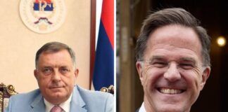 Rutte poručio Dodiku da mora poštovati sudske presude, Dodik odgovorio da je presuda politička