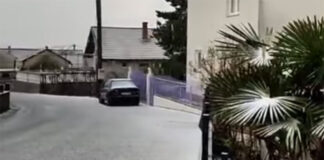 Snijeg počeo padati i u Bijelom Polju kod Mostara