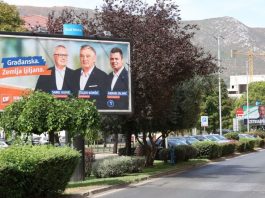 NES i SBiH gotovo nevidljivi u Mostaru: HDZ, DF i SDA dominiraju bilbordima